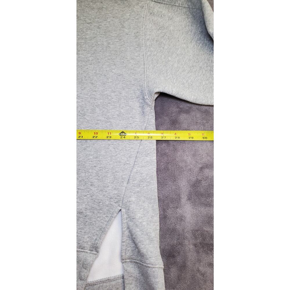 Fabletics Size Xl Solid All Grey Pullover Oversiz… - image 3